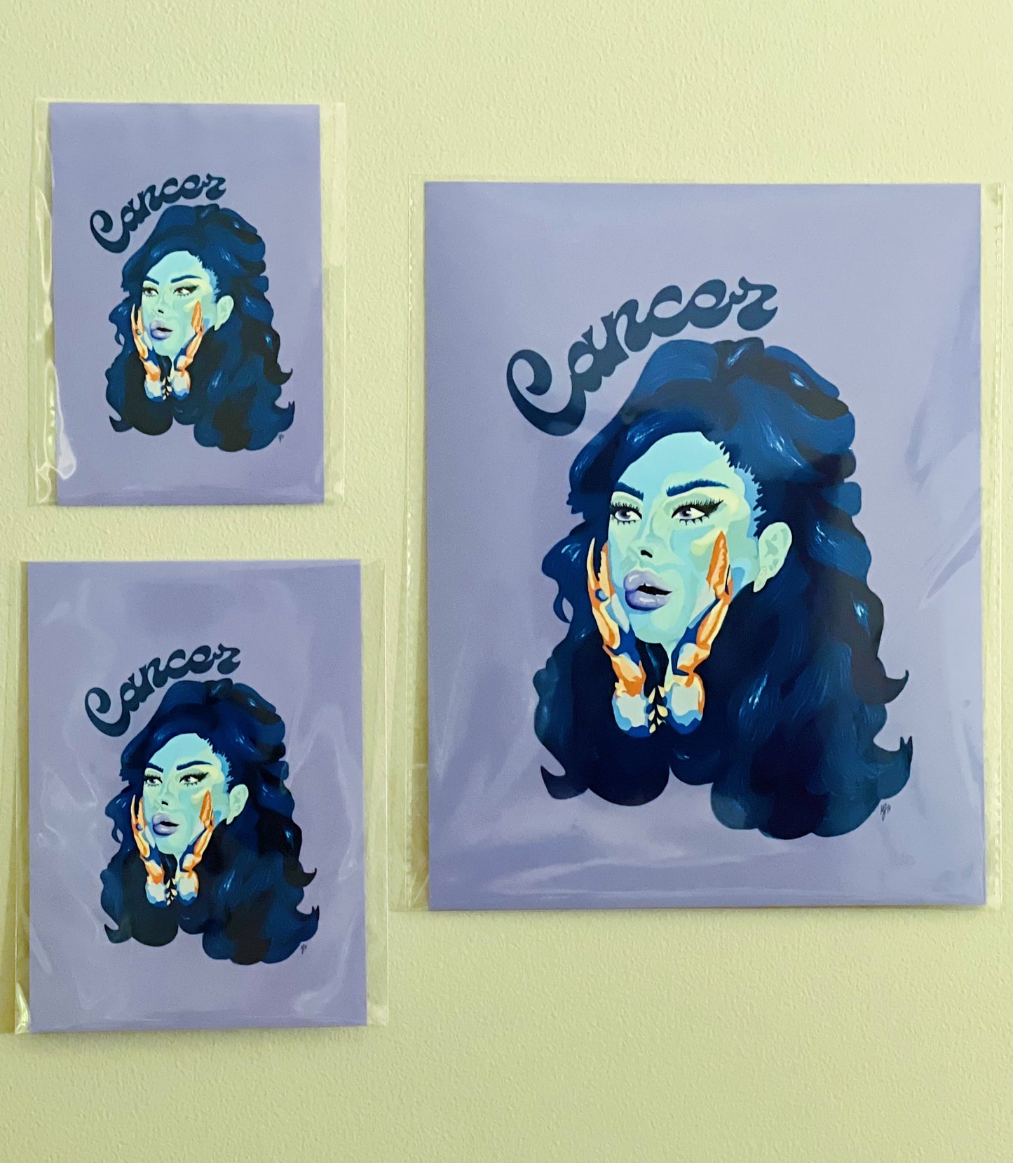 Cancer- The Crab Original Art Print